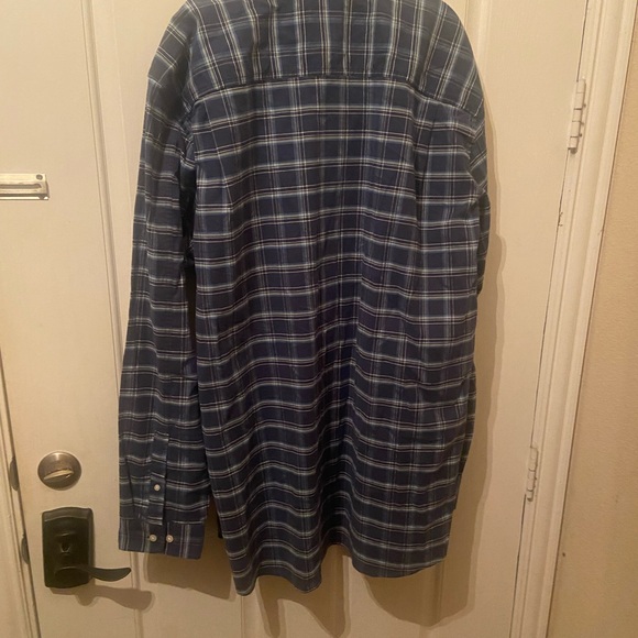 LLBean blue plaid. XXL tall with tags. NBW - Picture 4 of 5